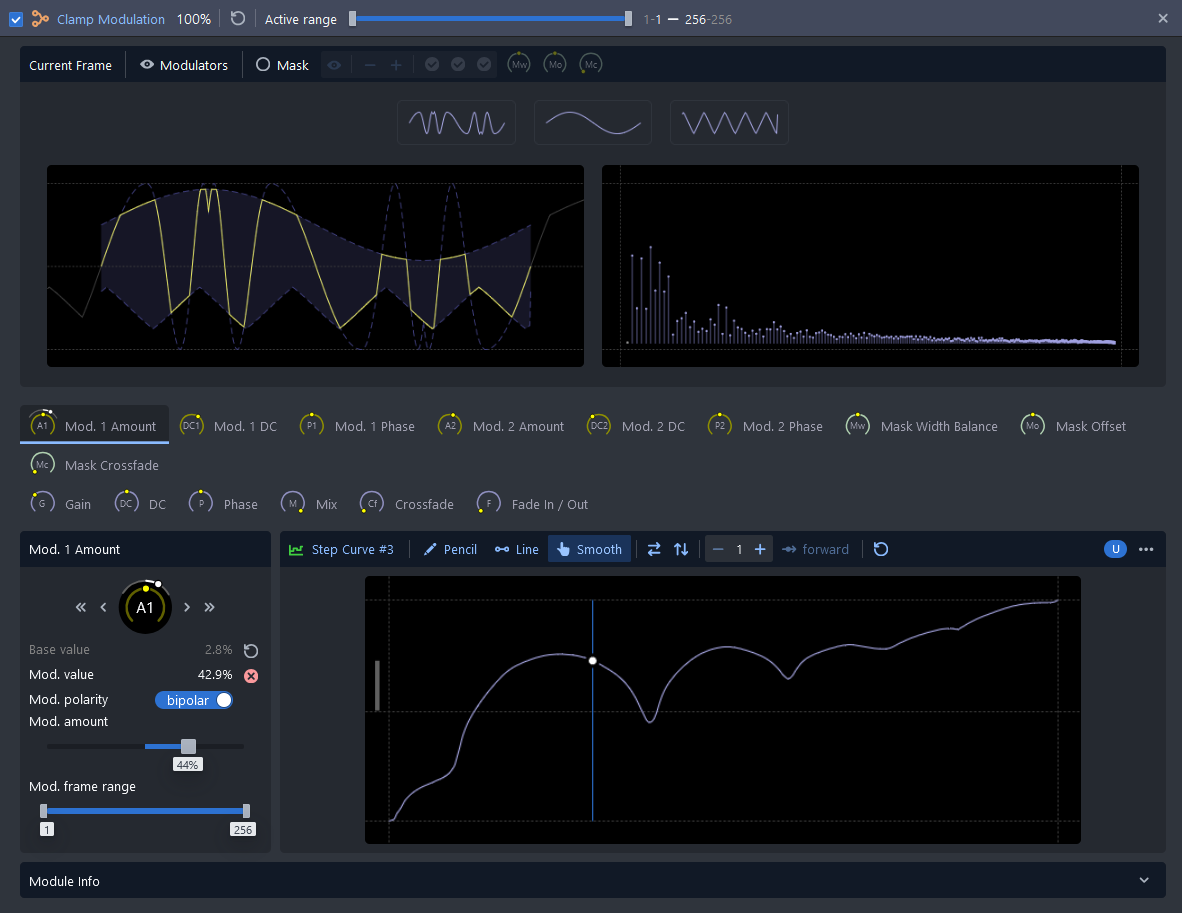 The combiner editor in CarveToy