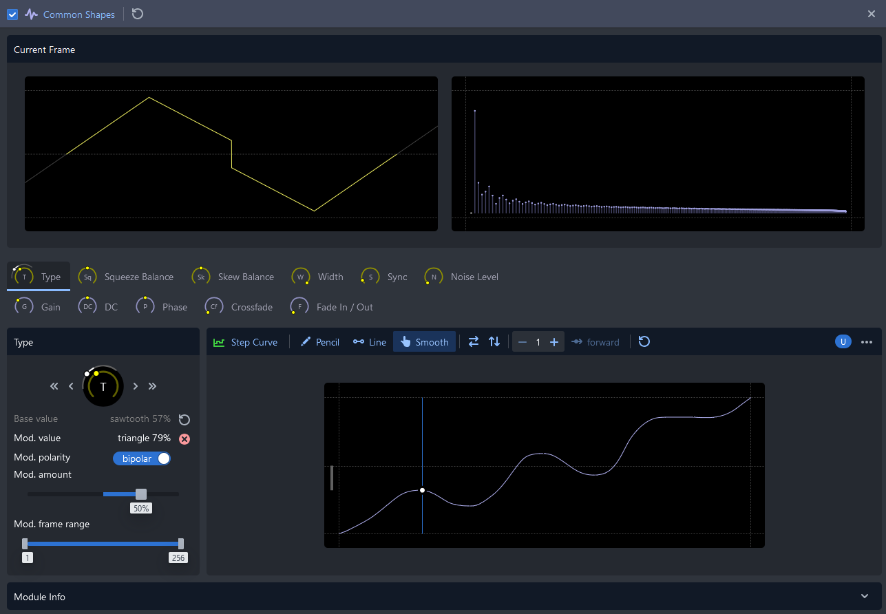 The generator editor in CarveToy