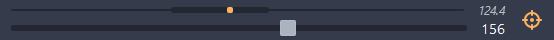 Main slider in CarveToy with enabled sub-frame rendering